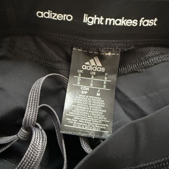 Adidas Adizero Sprint Web Kids Short Tights, Size Small Athletic - Picture 6 of 6